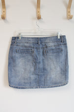Vanillastar Faded Blue Jean Skirt | 7/8