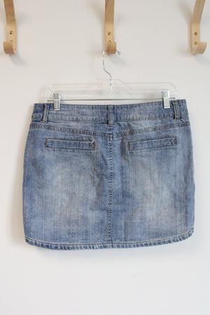 Vanillastar Faded Blue Jean Skirt | 7/8