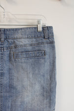 Vanillastar Faded Blue Jean Skirt | 7/8