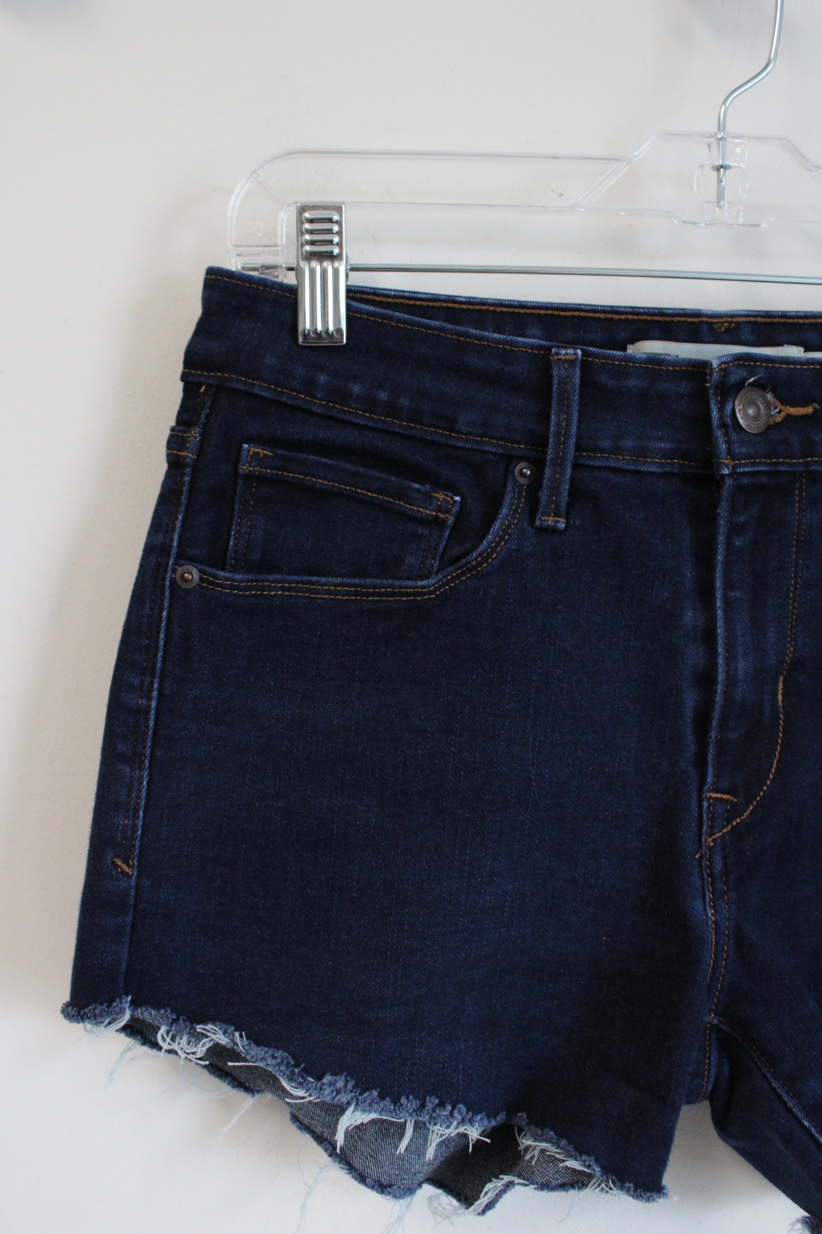 Levi's Mid Rise Skinny Shorts | 8