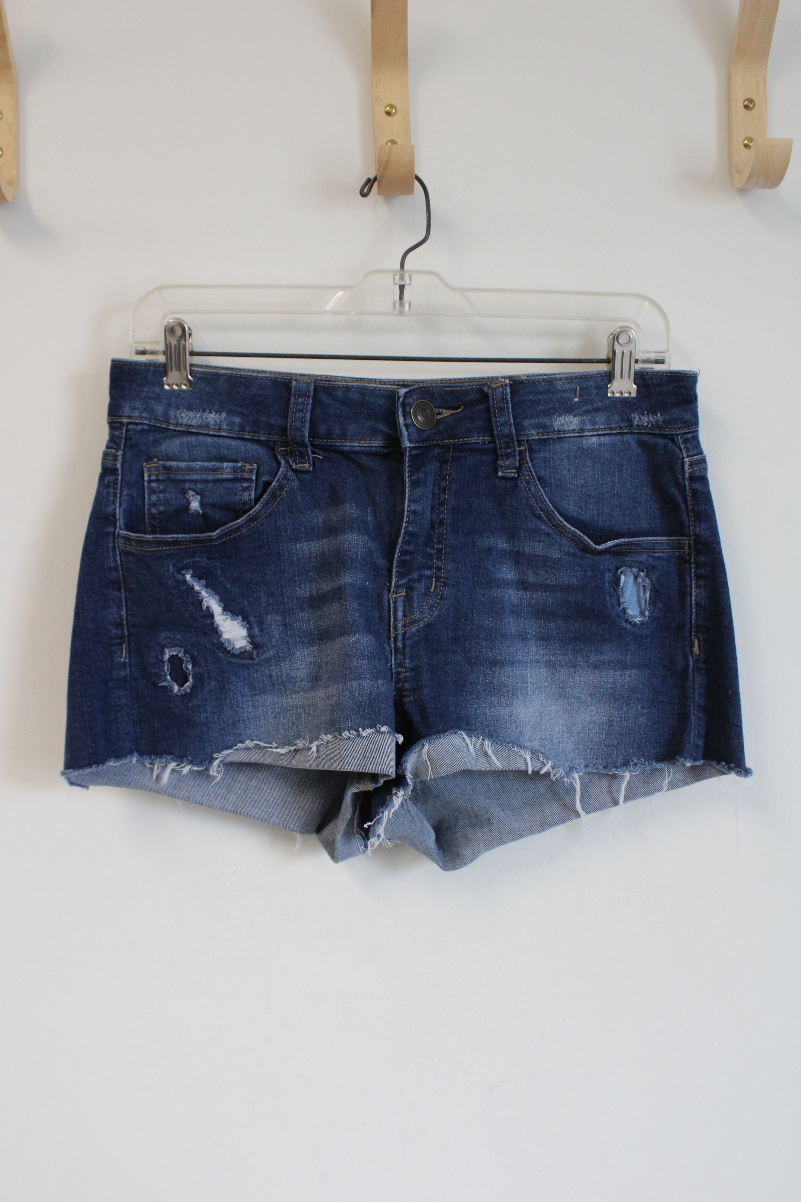 SO Denim Ripped High Rise Shorts | 9