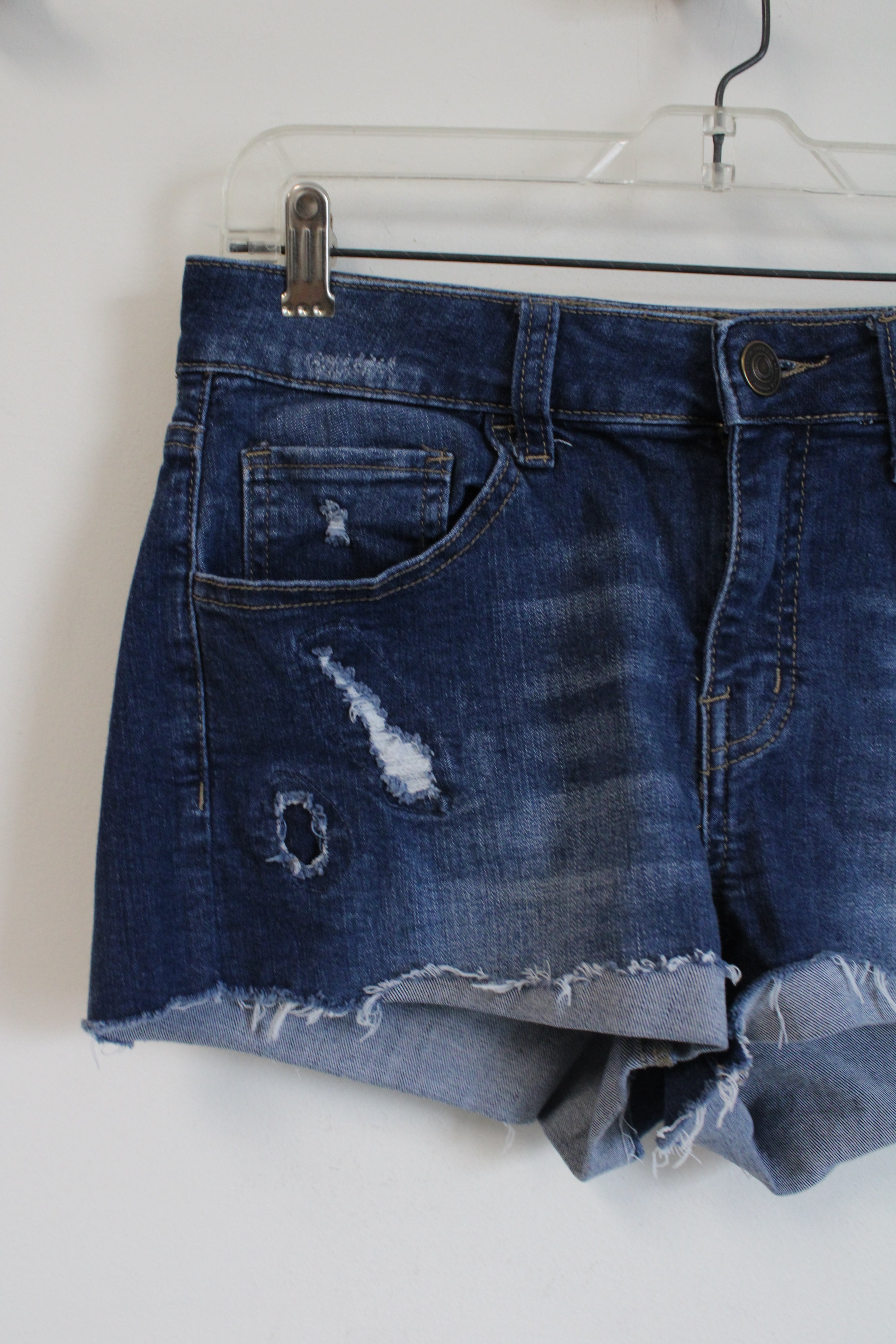 SO Denim Ripped High Rise Shorts | 9