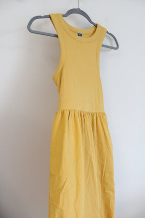 Old Navy Mustard Yellow Dress | M