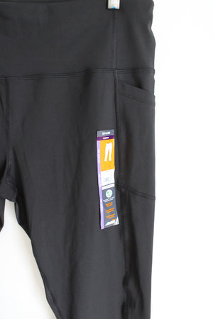 NEW Avia Black Athletic Capri Pants | XXL (20)