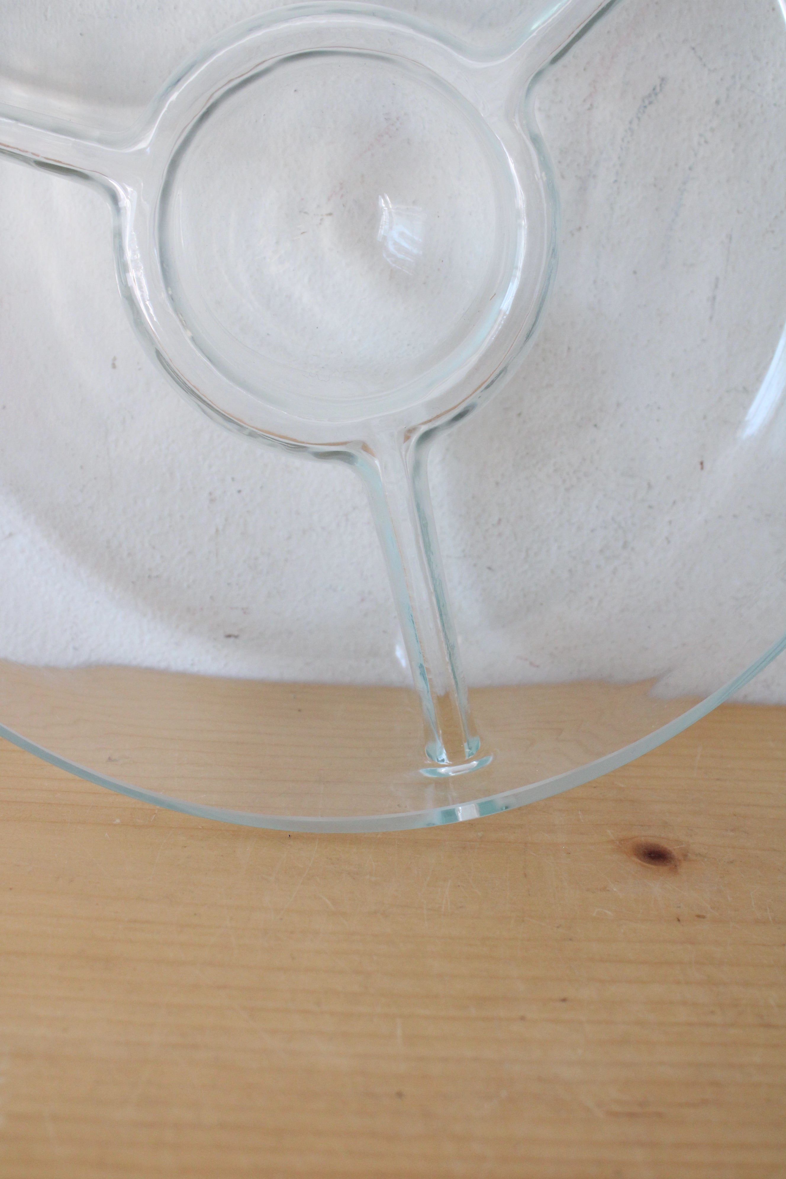 Colony Clear Glass Divided Bowl