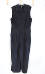 Athleta Brooklyn Utility Black Jumpsuit | 16 Tall