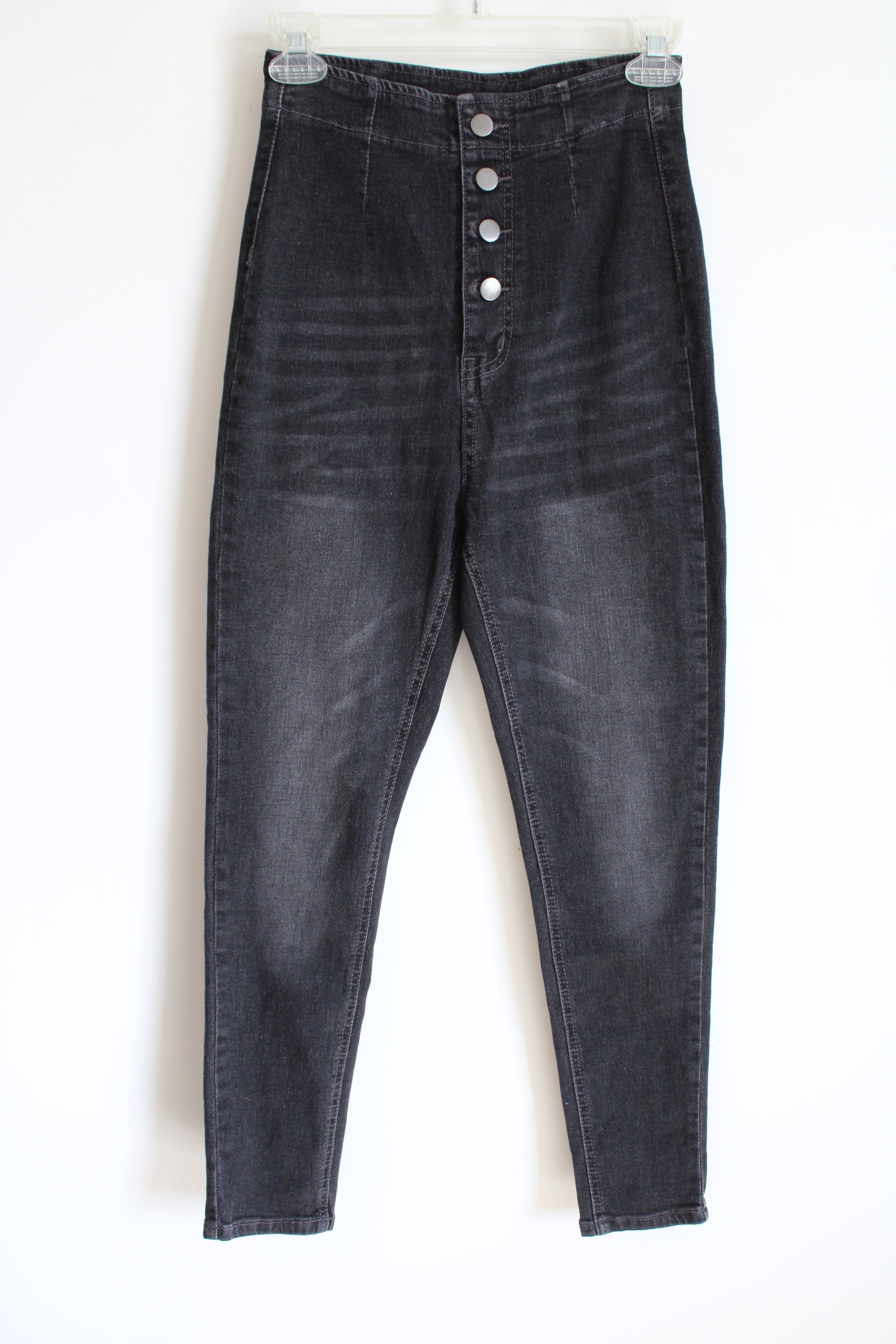 Shein High Waisted Black Jeans