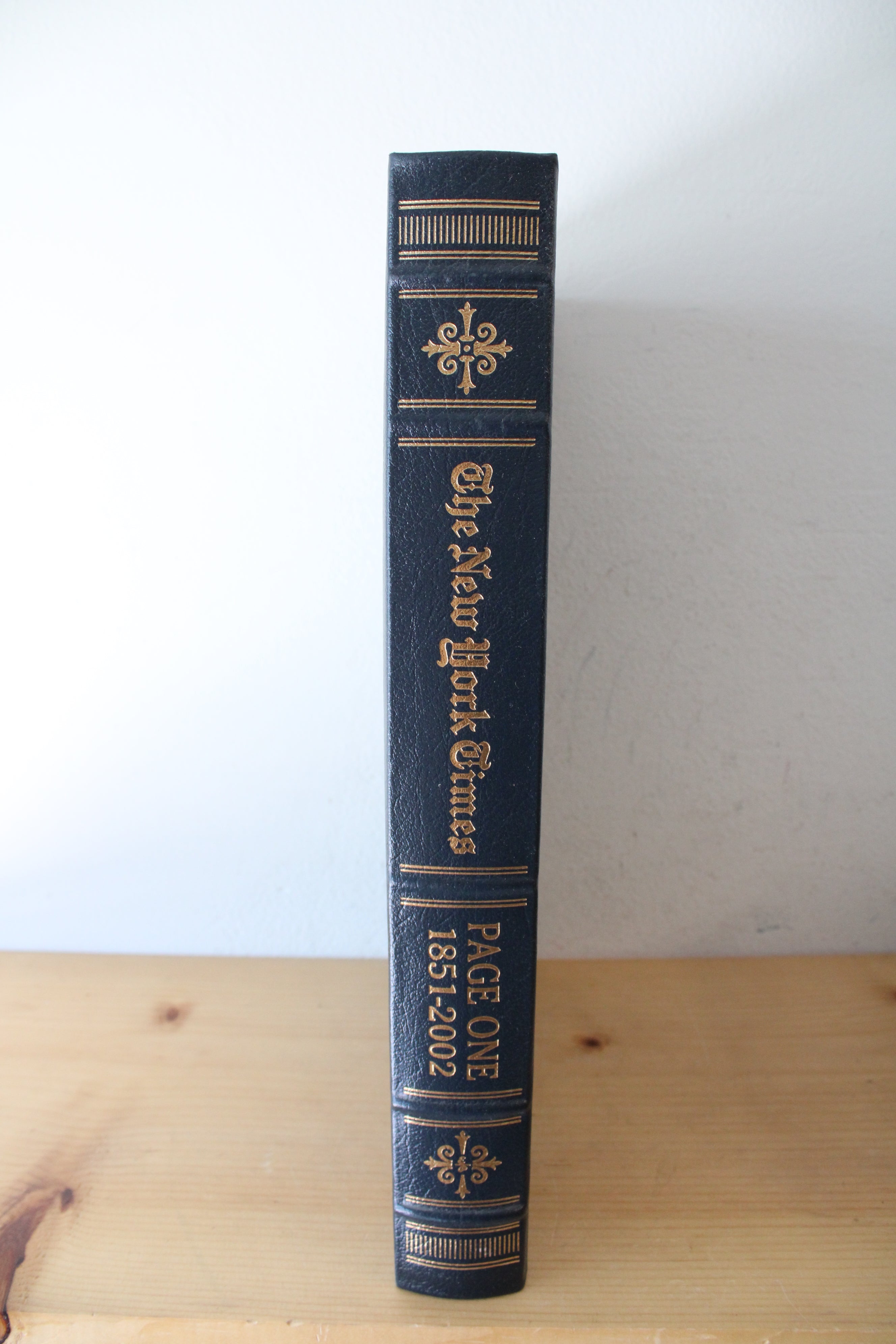 The New York Times Page One 1851-2002 Easton Press Edition