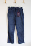 NEW Gloria Vanderbilt Denim Amanda Classic Fit Tapered Jeans | 10