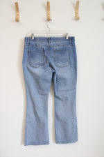 White House Black Market Elastic Waist Slim Boot Jeans | 14S