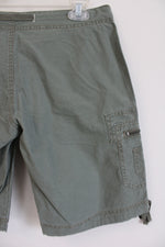 Union Bay Olive Green Cargo Y2K Shorts | 3