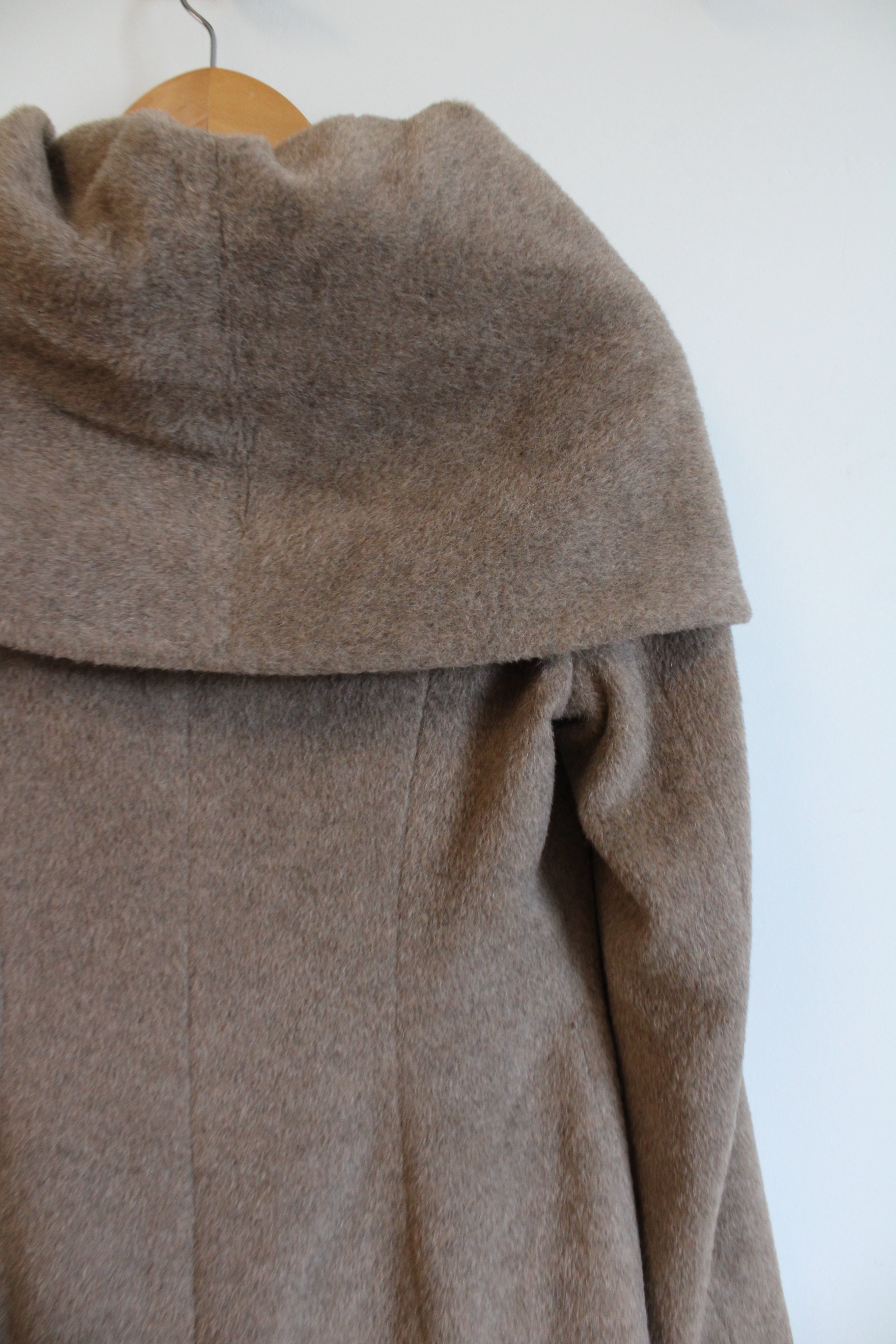 Cole Haan Brown Alpaca Wool Coat | 2