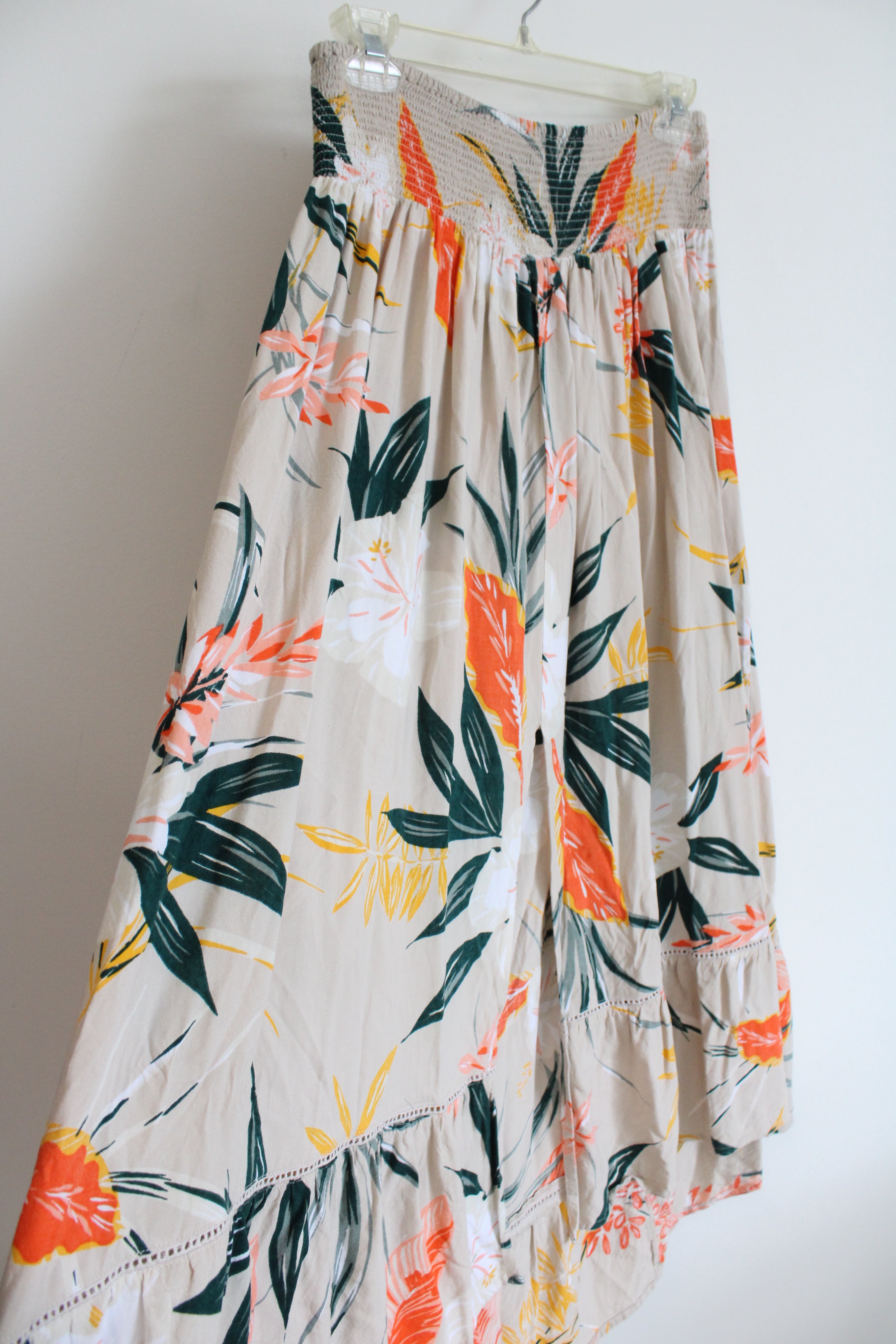 Patrons Of Peace Tan Tropical Skirt | L