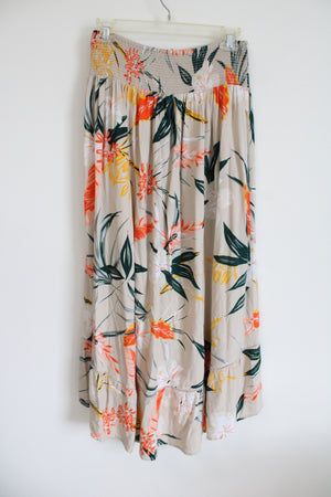 Patrons Of Peace Tan Tropical Skirt | L