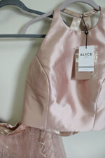 NEW Alyce Paris 2 Piece Pink Glitter Tulle Dress | 10