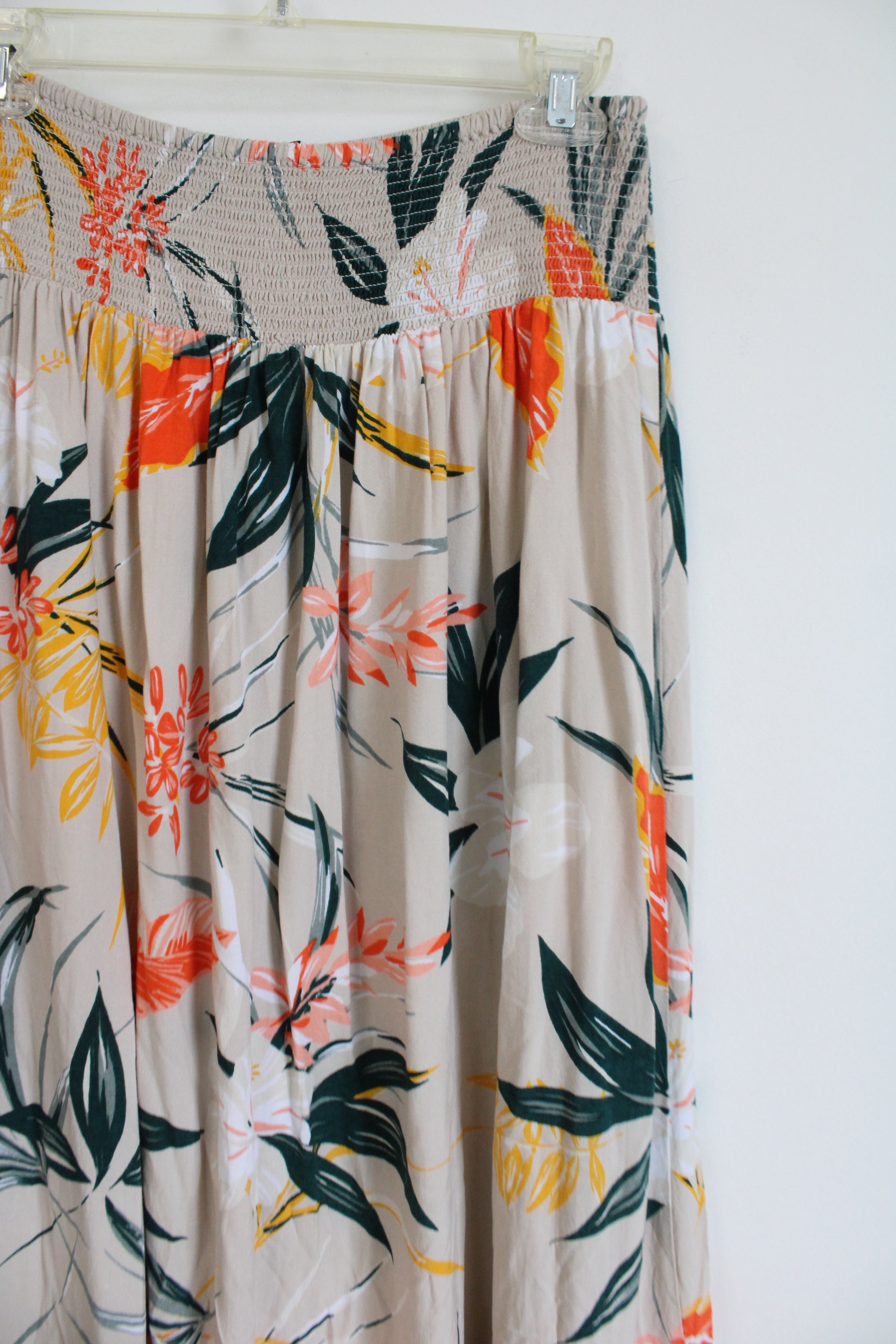 Patrons Of Peace Tan Tropical Skirt | L