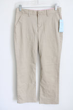 NEW Cat and Jack Stretch Tan Pants | 12 Plus