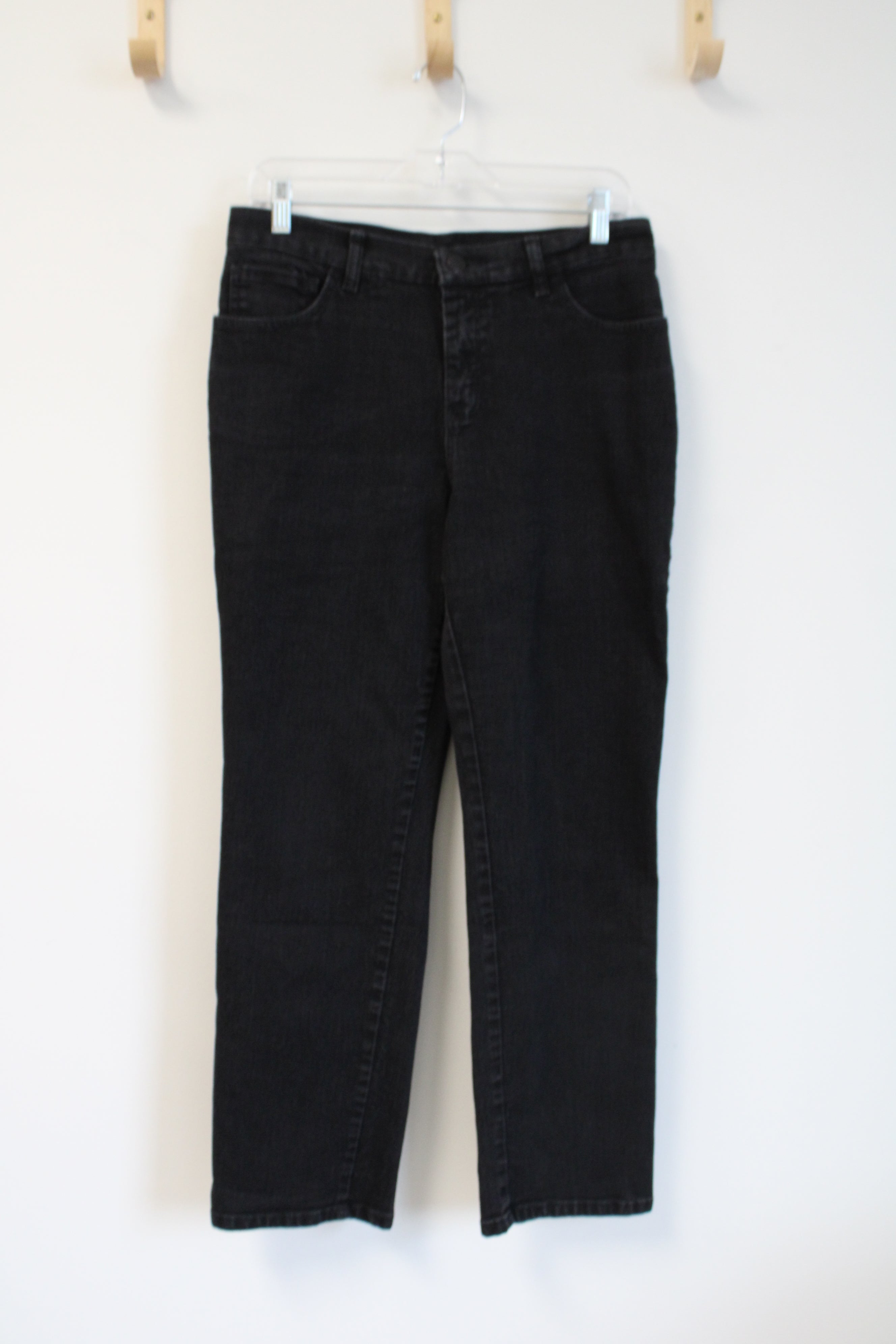 Lee Black Classic Fit Straight Leg Jeans | 8