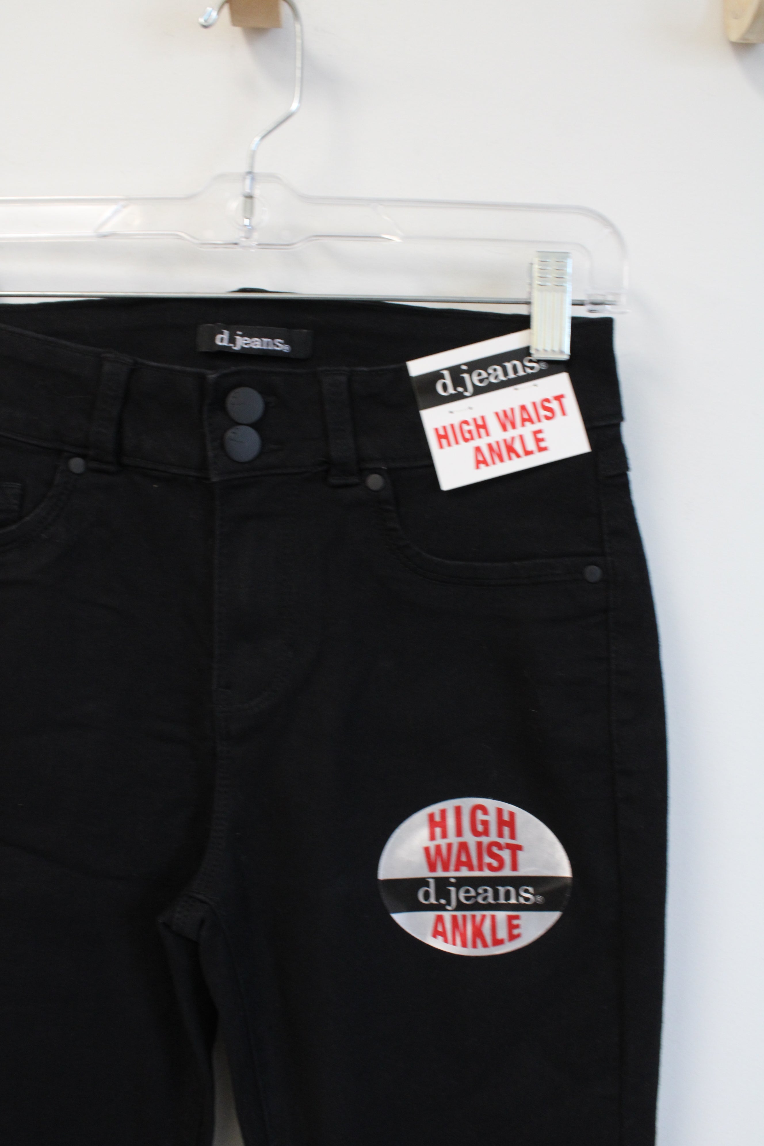 NEW D.Jeans Black High Waist Ankle Jeans | 4