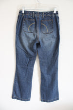 Petite Sophisticate Denim Drawstring Jeans | 2