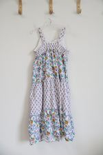 Carter's Kid Summer Floral Tiered Cotton Dress | Youth 12