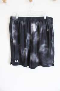 Under Armour Loose Fit Gray Tie Dye Shorts | XL