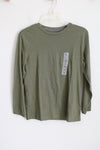 NEW Old Navy Long Sleeve Green Top | XL