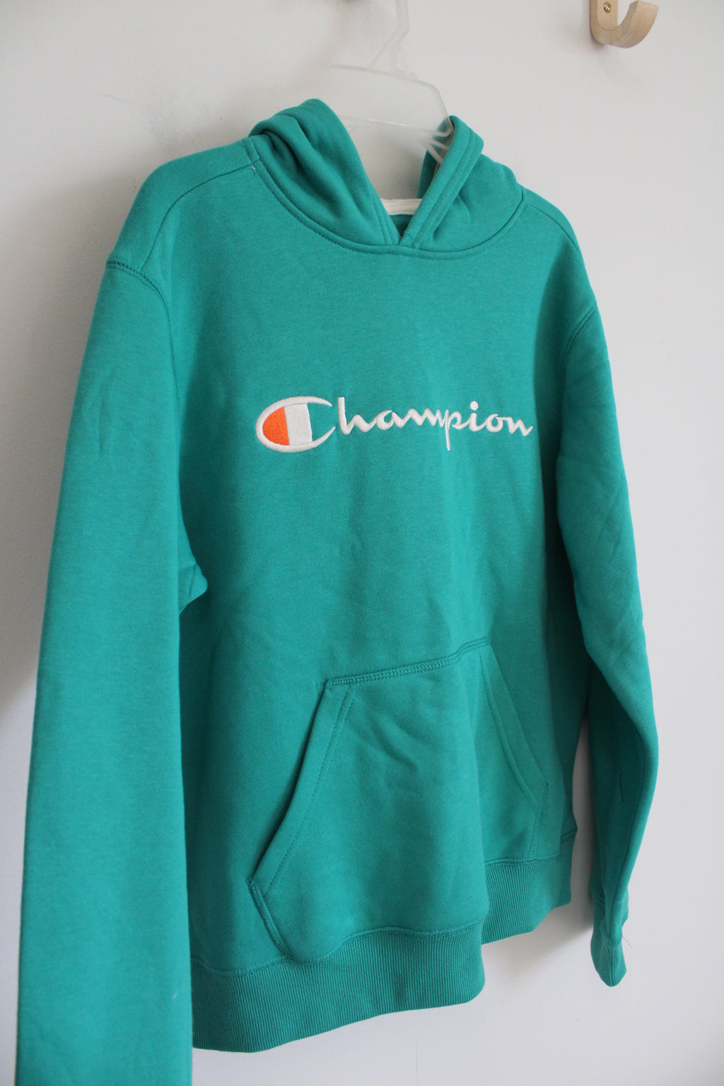 Champion Teal Hoodie | Youth XL (16)