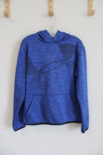 Under Armour Blue & Black Loose Fit Hoodie | Youth XL (16/18)