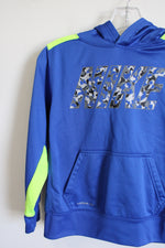 Nike Blue Green Fleece Hoodie | Youth M (10/12)