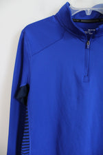 Under Armour ColdGear Reactor Cobalt Blue 1/4 Zip Pullover | S