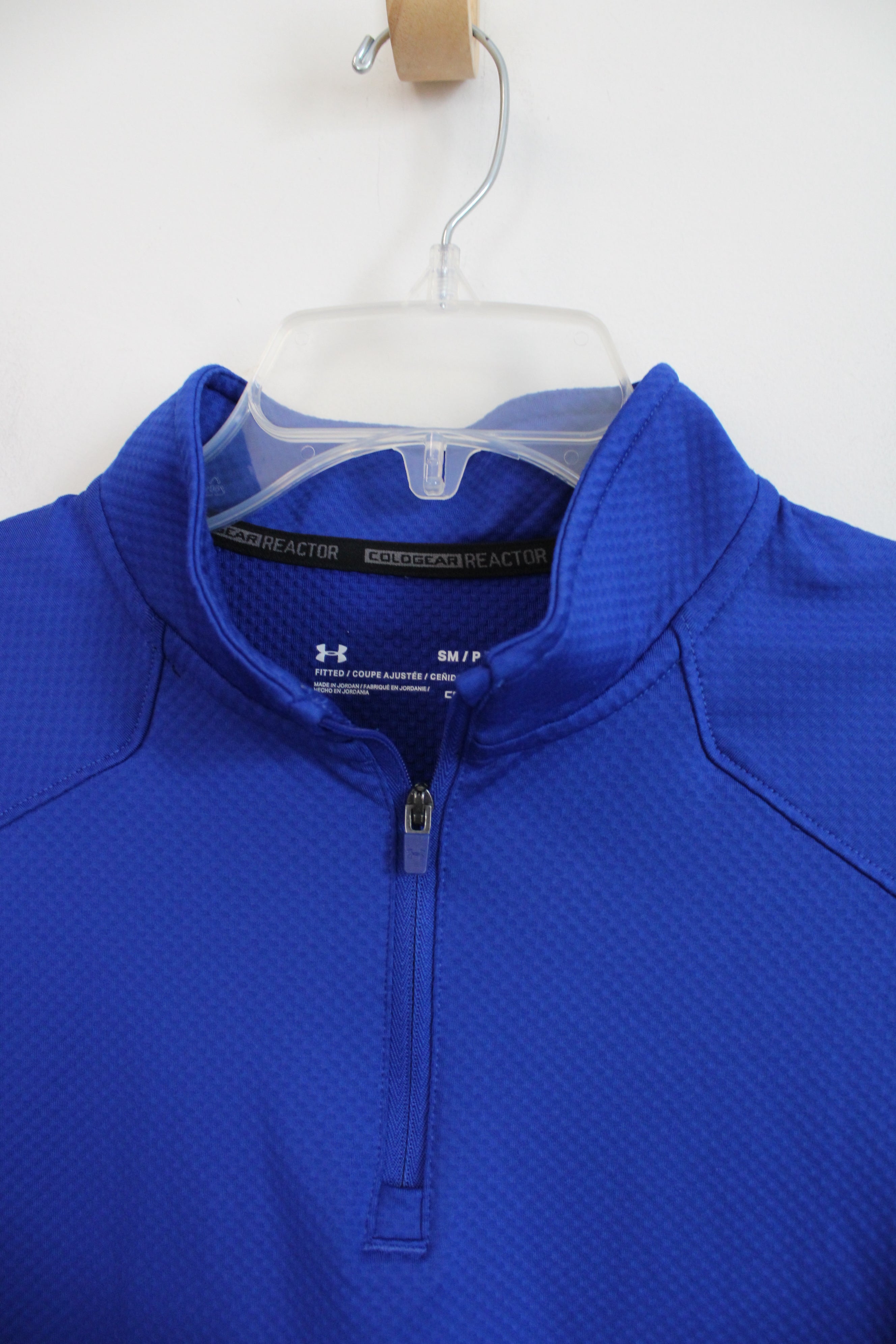 Under Armour ColdGear Reactor Cobalt Blue 1/4 Zip Pullover | S