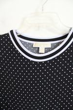 MICHAEL Michael Kors Black White Polka Dotted Dress | S
