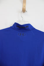 Under Armour ColdGear Reactor Cobalt Blue 1/4 Zip Pullover | S