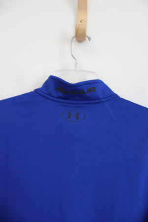 Under Armour ColdGear Reactor Cobalt Blue 1/4 Zip Pullover | S