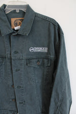 Double-H Boot Company Rare International Denim Green Jacket | M