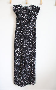 Calvin Klein Black White Floral Jumpsuit | 4