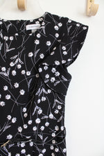 Calvin Klein Black White Floral Jumpsuit | 4
