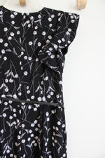 Calvin Klein Black White Floral Jumpsuit | 4