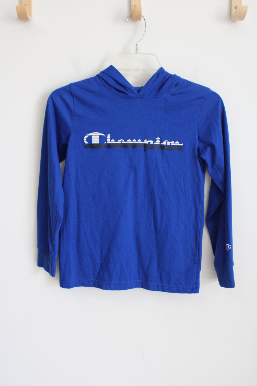 Champion Athleticwear Blue Hoodie | 10/12