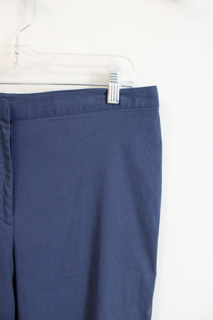 Express Stretch Blue Capri Pants | 11/12