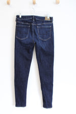 American Eagle Hi-Rise Jegging Super Stretch Dark Wash Jeans | 8 Long