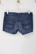 The Brand The Cut Off Embroidered Denim Shorts | 0/25