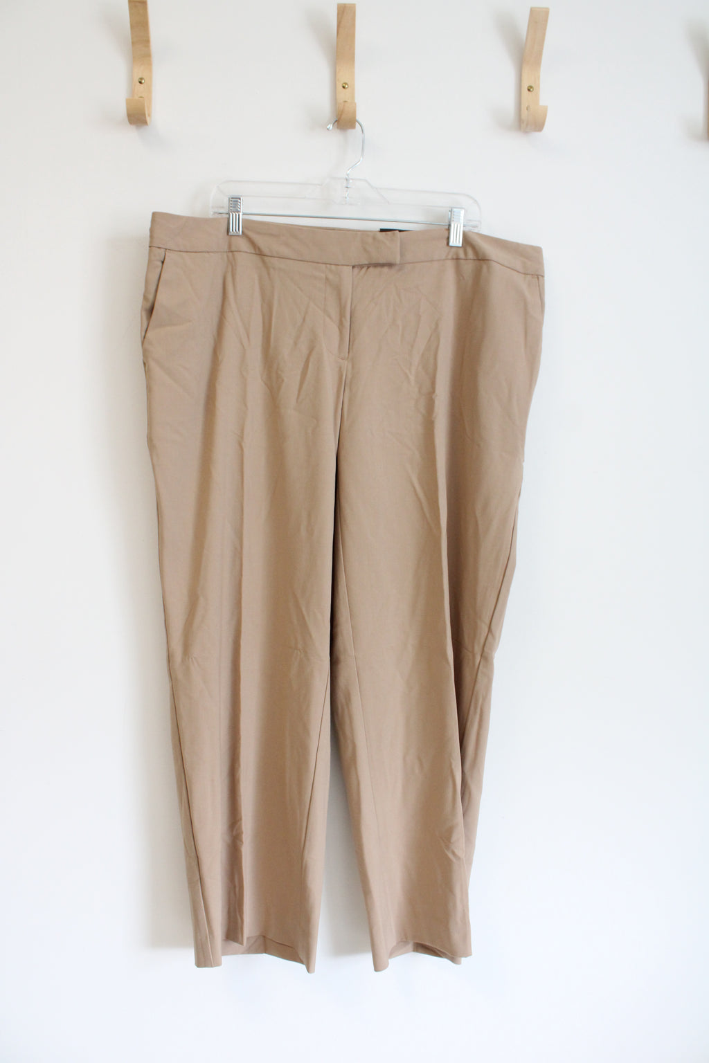 NEW George Tan Trouser Pants | 18W Petite