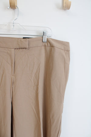 NEW George Tan Trouser Pants | 18W Petite