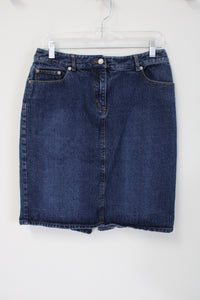 Isaac Mizrahi Denim Skirt | 8