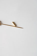 14K Yellow Gold Stick Lapel Pin