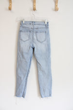 Rewash High Rise Vintage Reunion Distressed Light Wash Jeans | 0 (24)