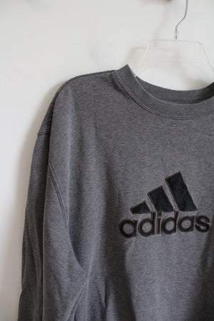 Adidas Gray Pullover Sweatshirt | 2XL