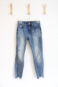 Lucky Brand High Rise Skinny Bridgette Distressed Jeans | 2 (26)